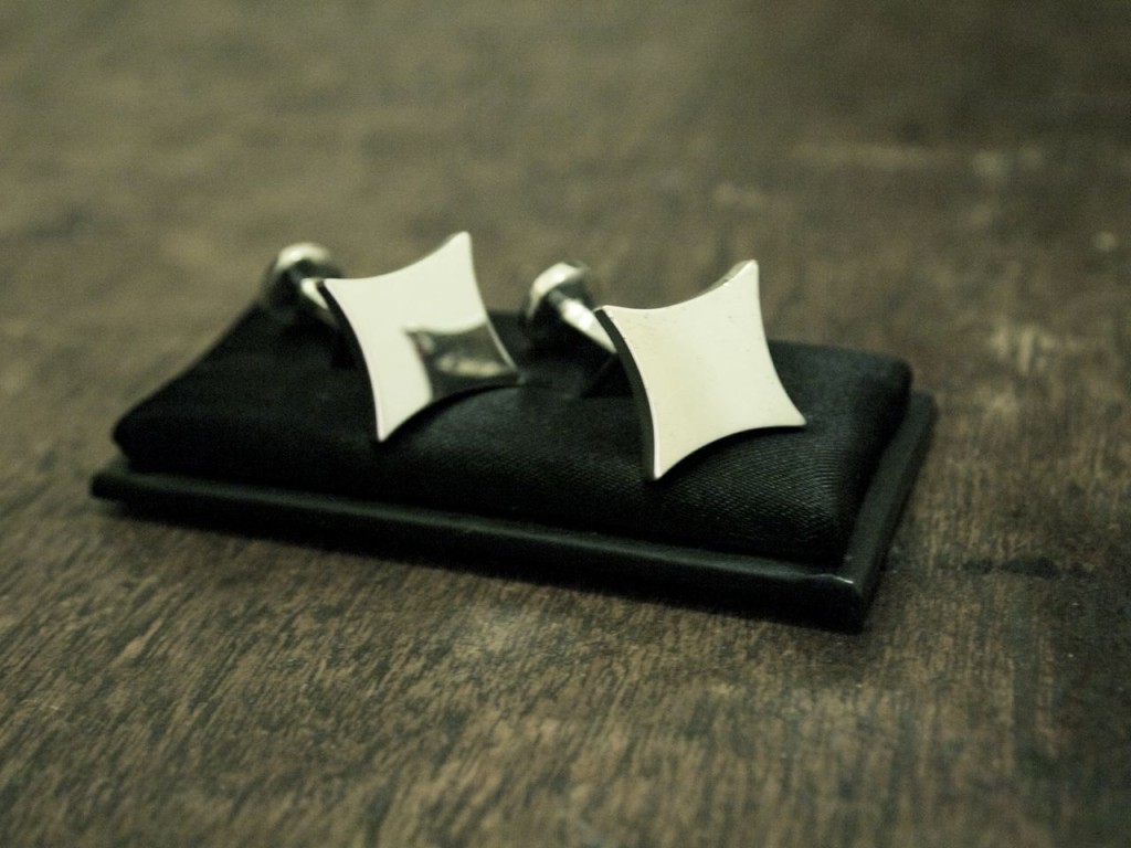 Bespoke cufflinks made by Julian de Saxe