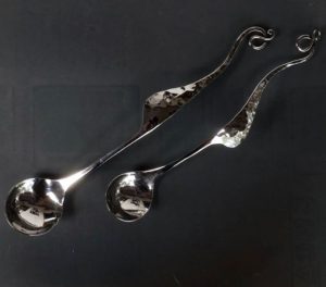 Stainless steel spoons